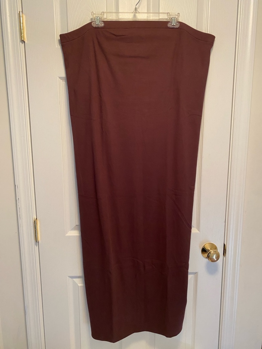 A New Day Brown Strapless Dress…size 3X